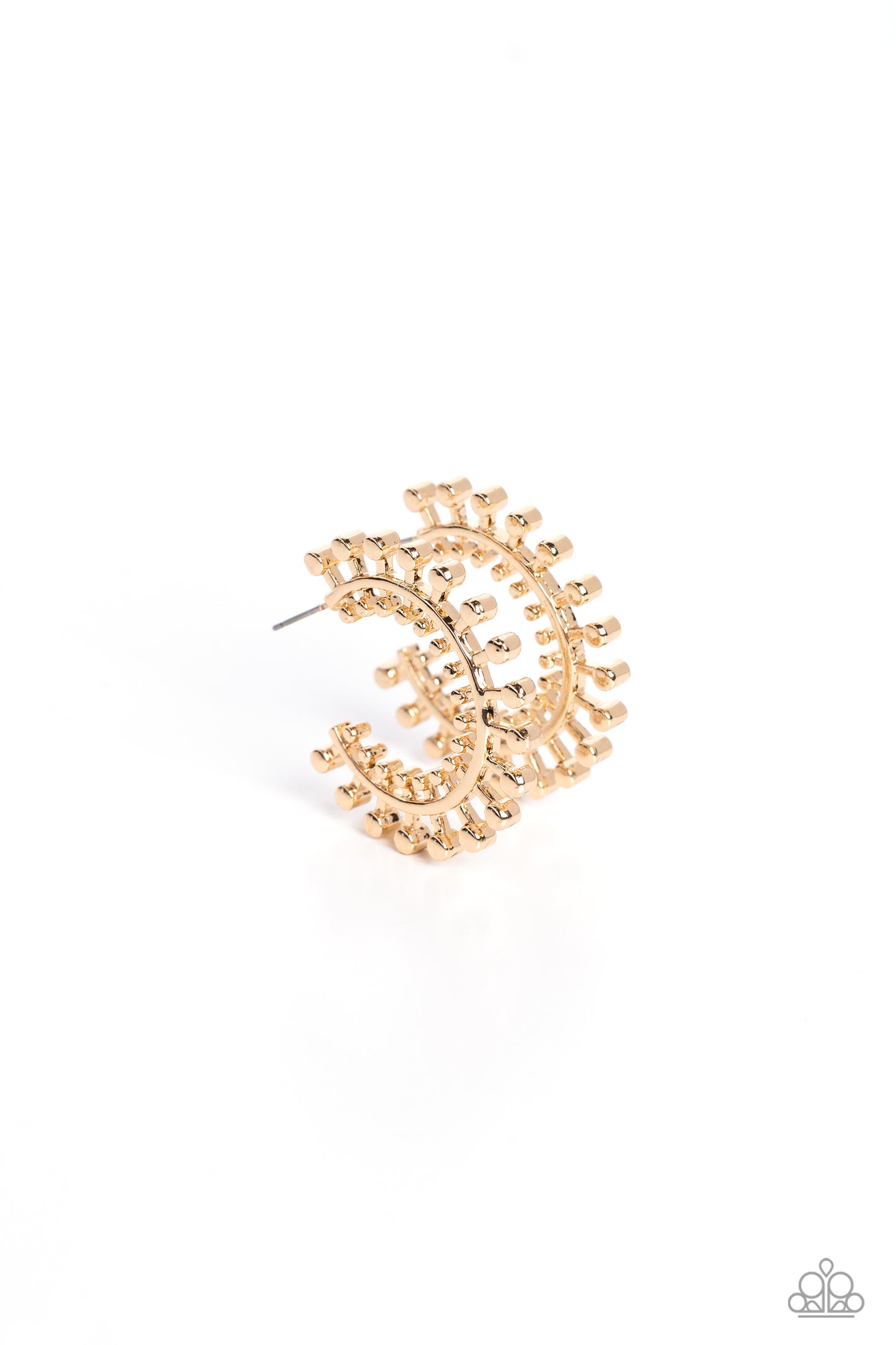 The Way You Make Me WHEEL Gold-Earrings