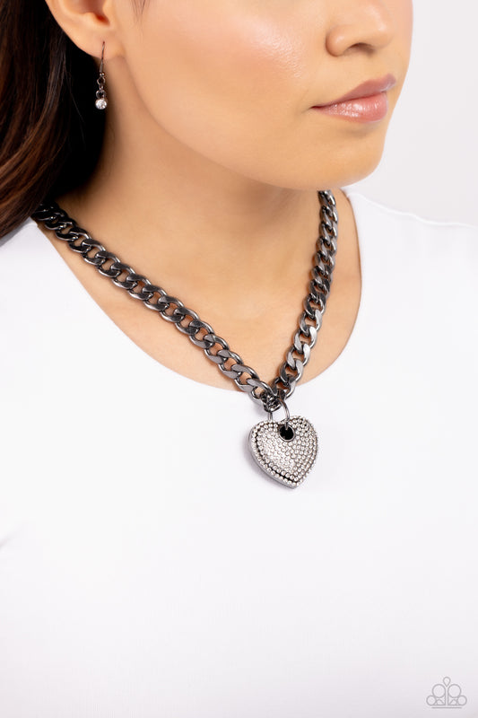 Ardent Affection Black-Necklace