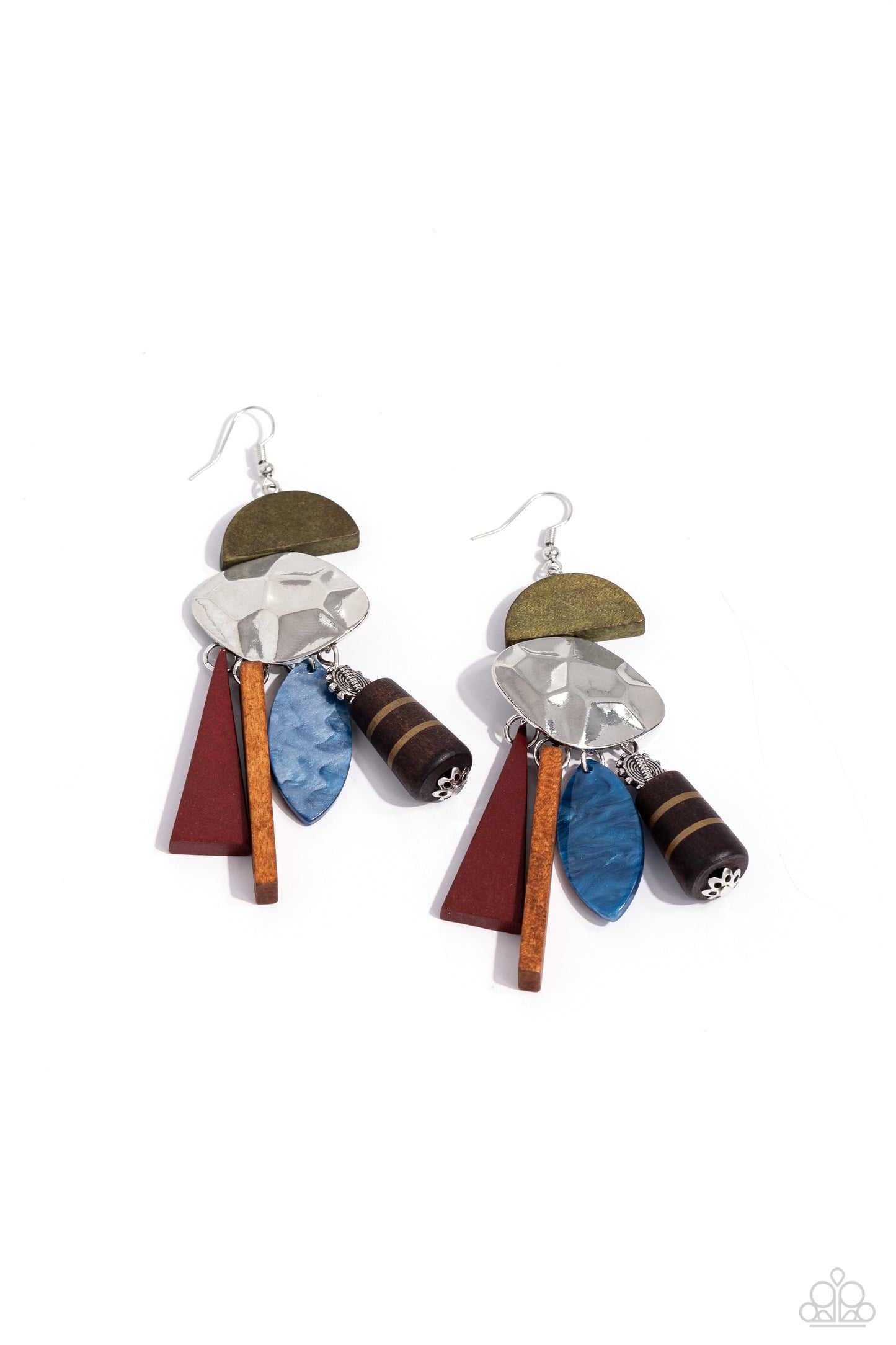 Textured Talisman Multi-Earrings