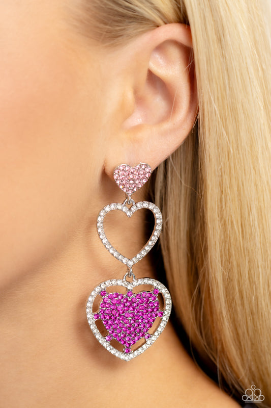 Couples Celebration Pink-Earrings