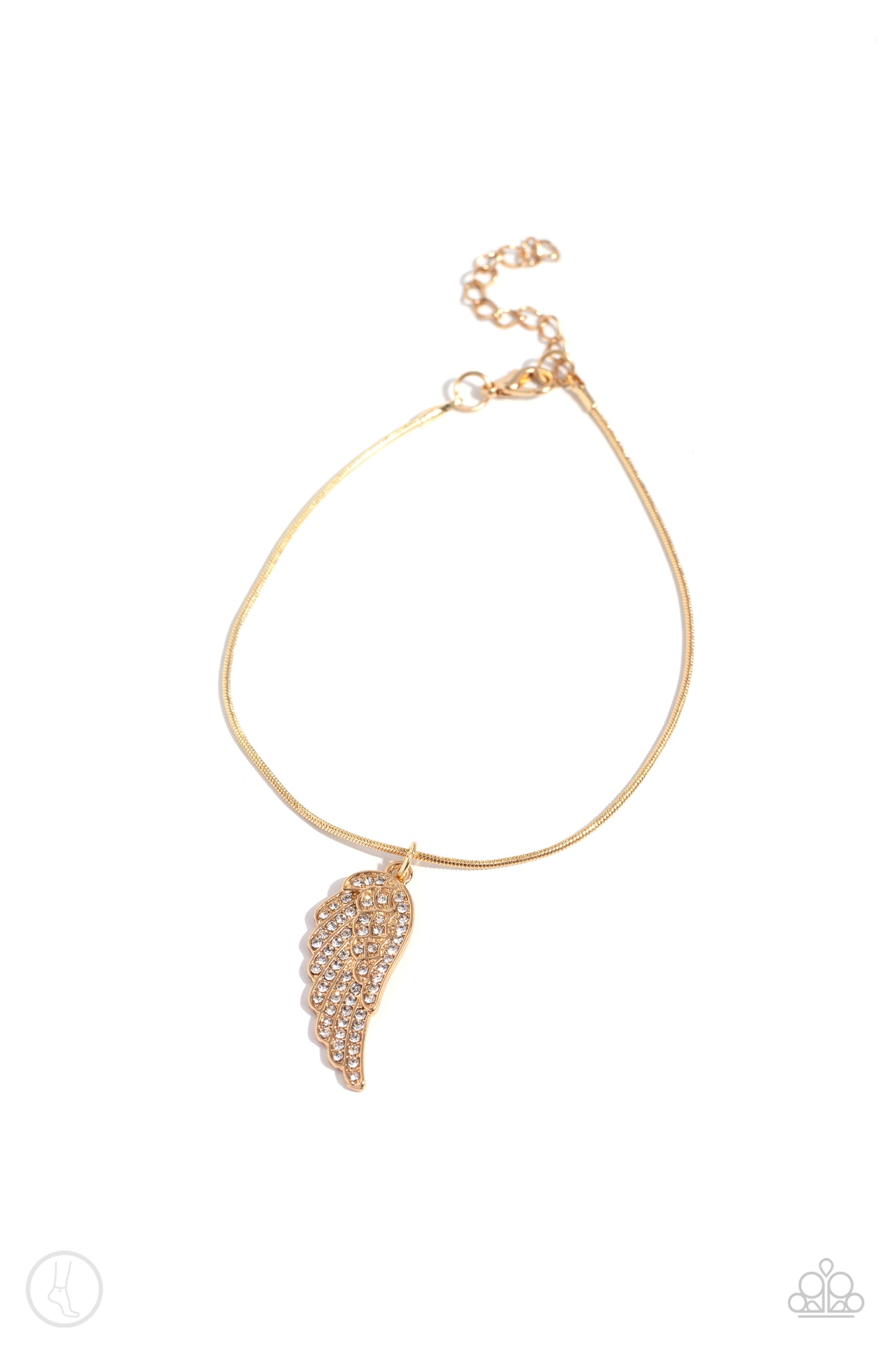 Angelic Accent Gold-Anklet