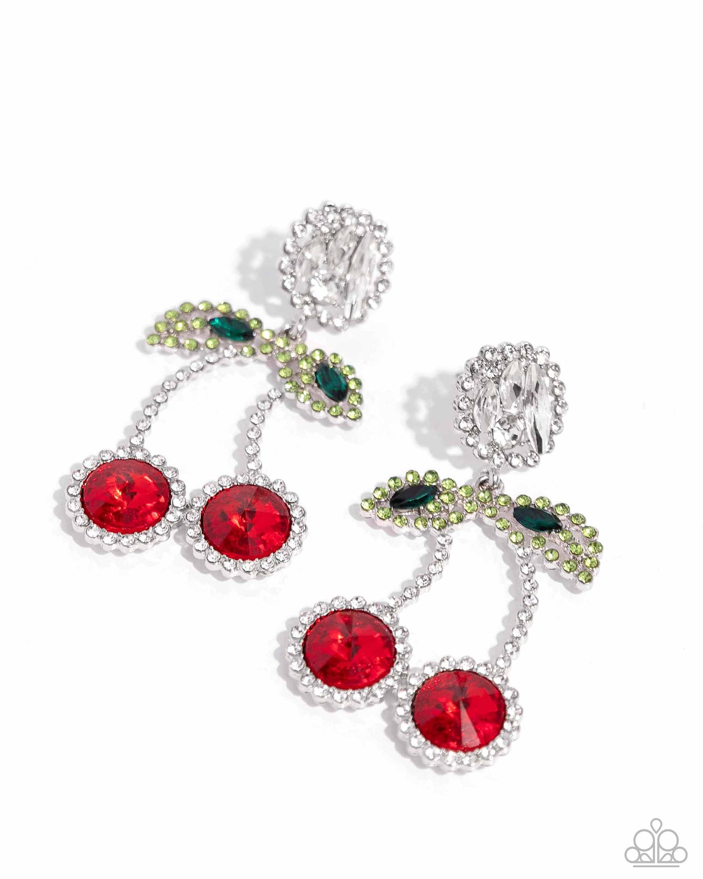 Cherry Picking Red-Earrings