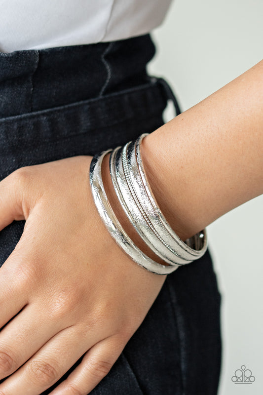 Basic Bauble Silver-Bracelet