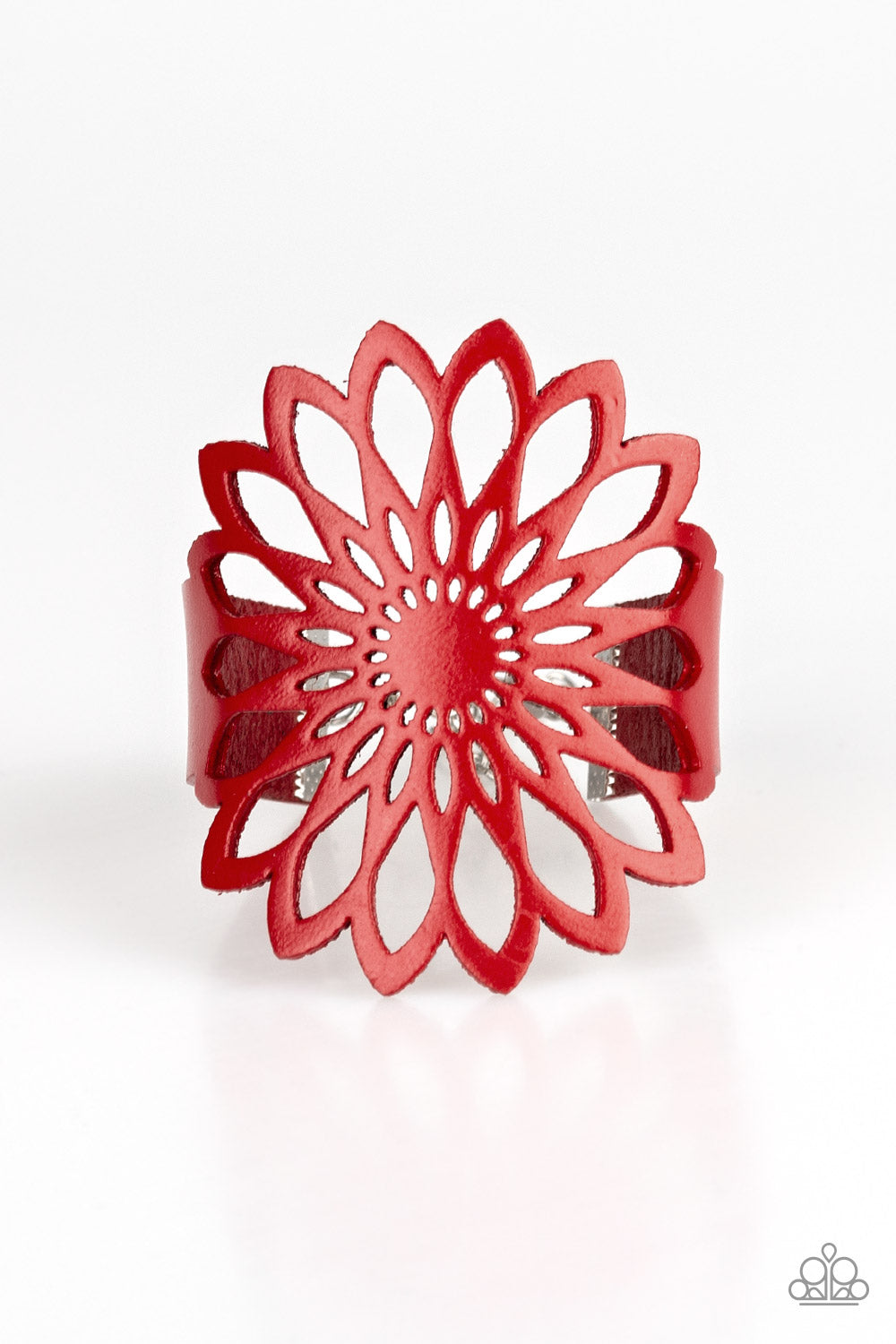 Wildly Wildflower Red-Bracelet