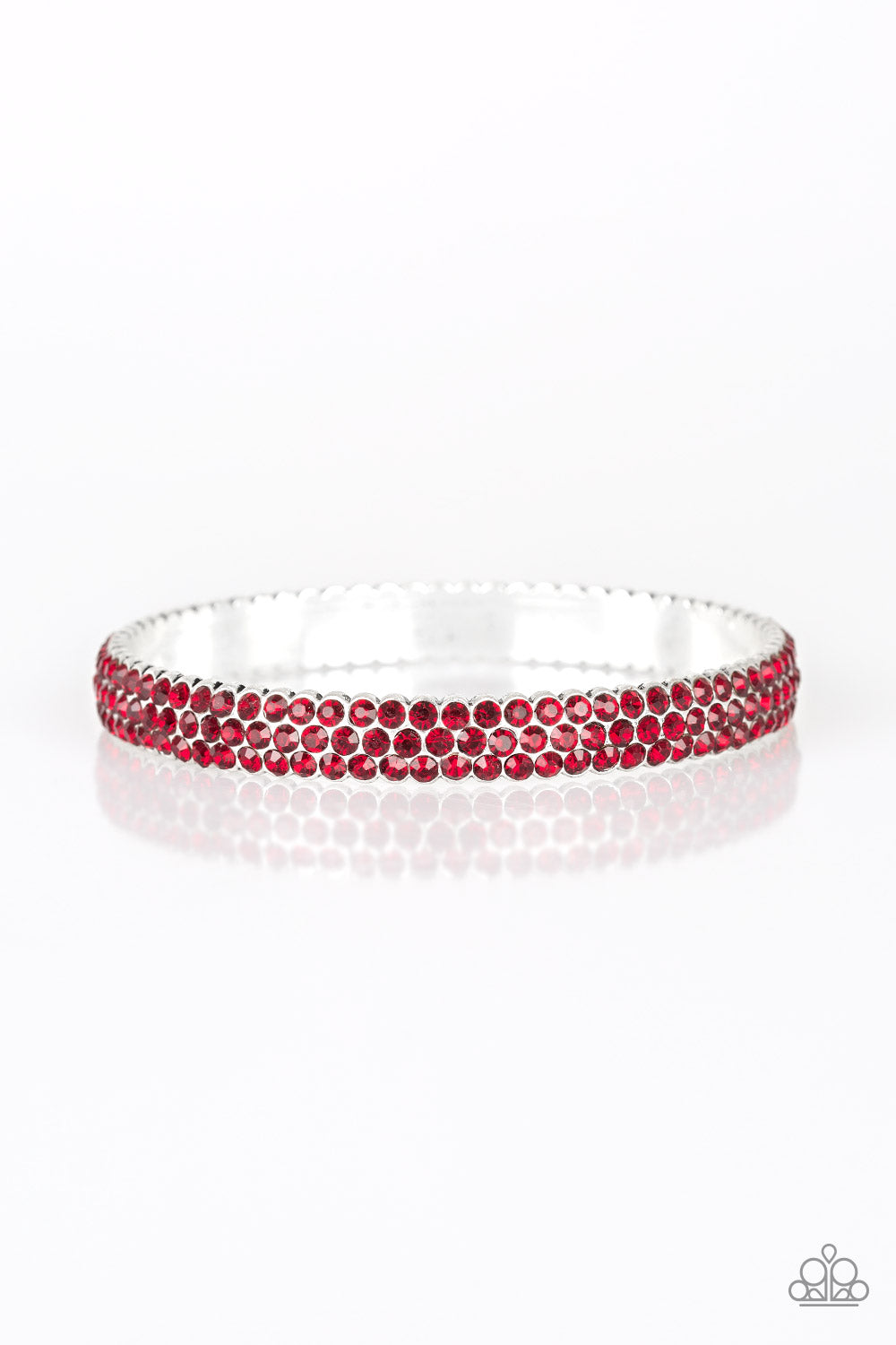 Ballroom Bling Red-Bracelet