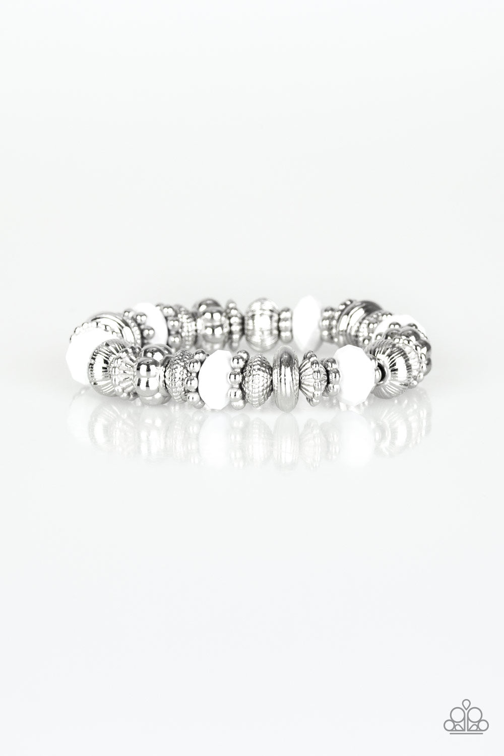 Live Life To The COLOR-fullest White-Bracelet