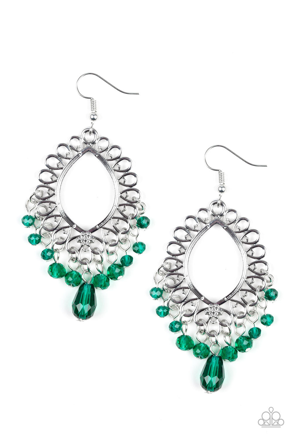 Just Say NOIR Green-Earrings