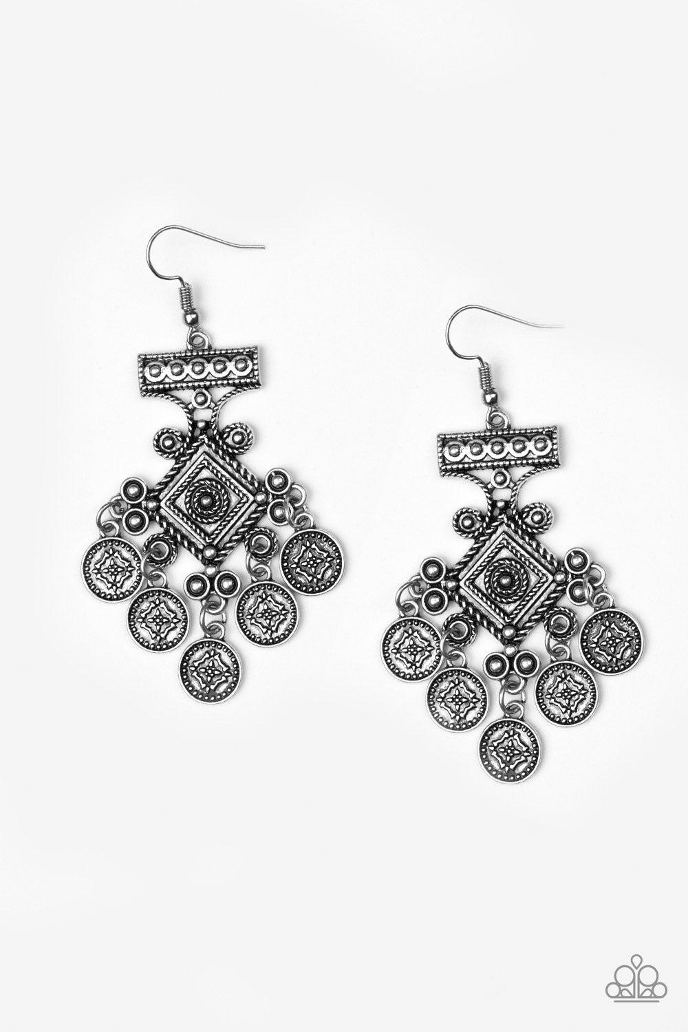 Unexplored Lands Silver-Earrings