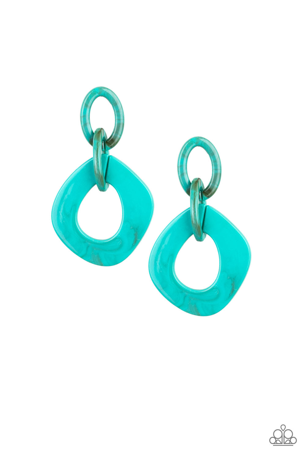 Torrid Tropicana Blue-Earrings