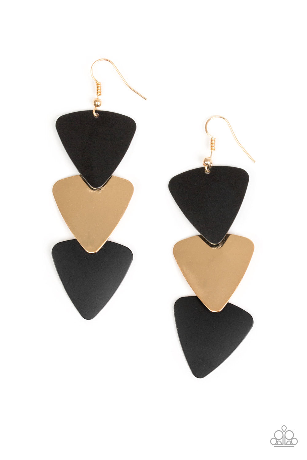 Terra Trek Black-Earrings