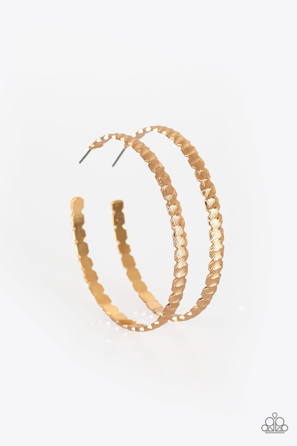 Totally Off The HOOP Gold-Earrings