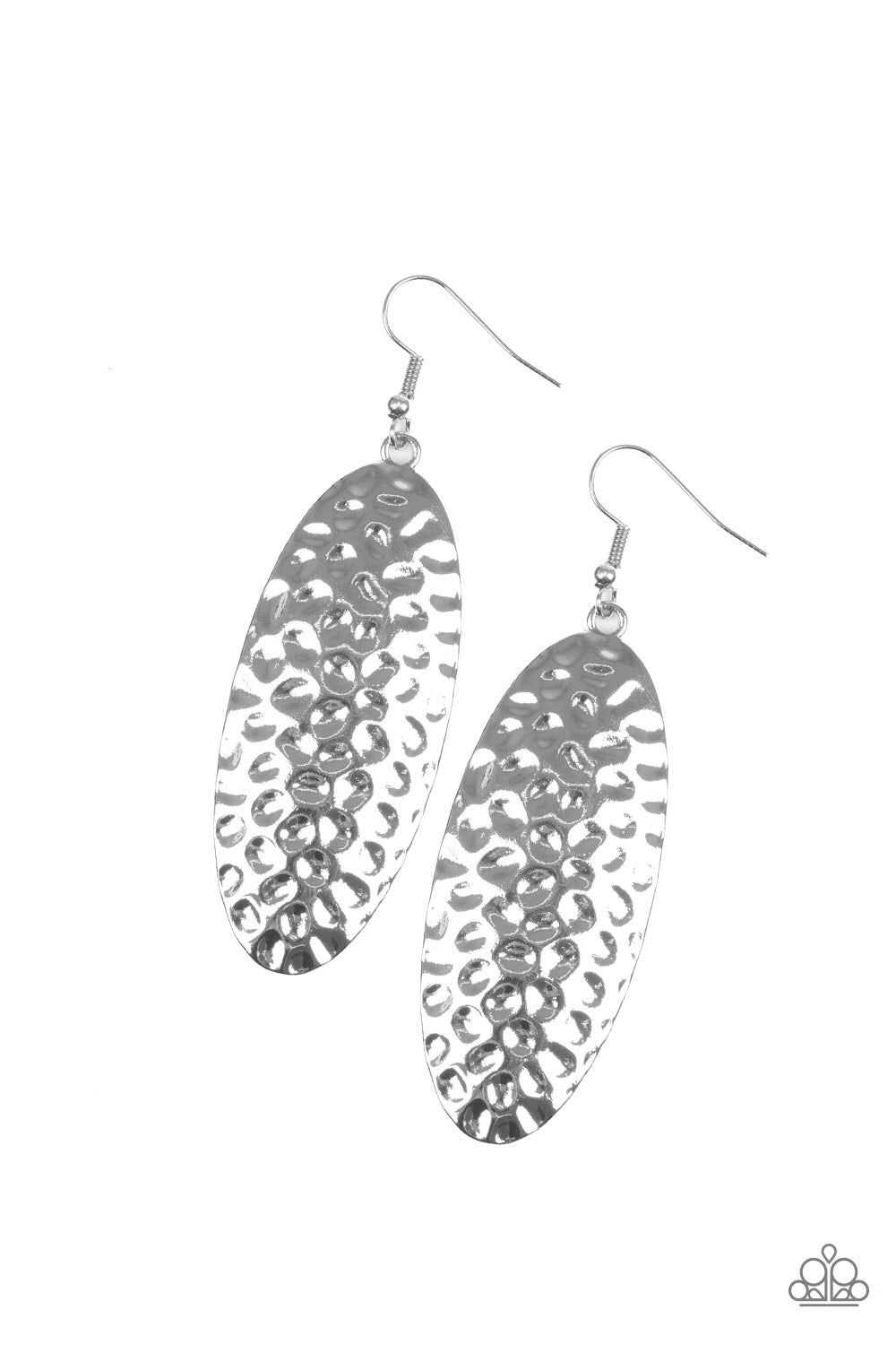 Radiantly Radiant Silver-Earrings