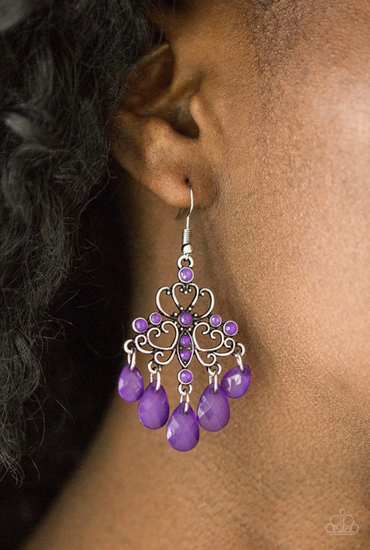 Dip It GLOW Purple-Earrings