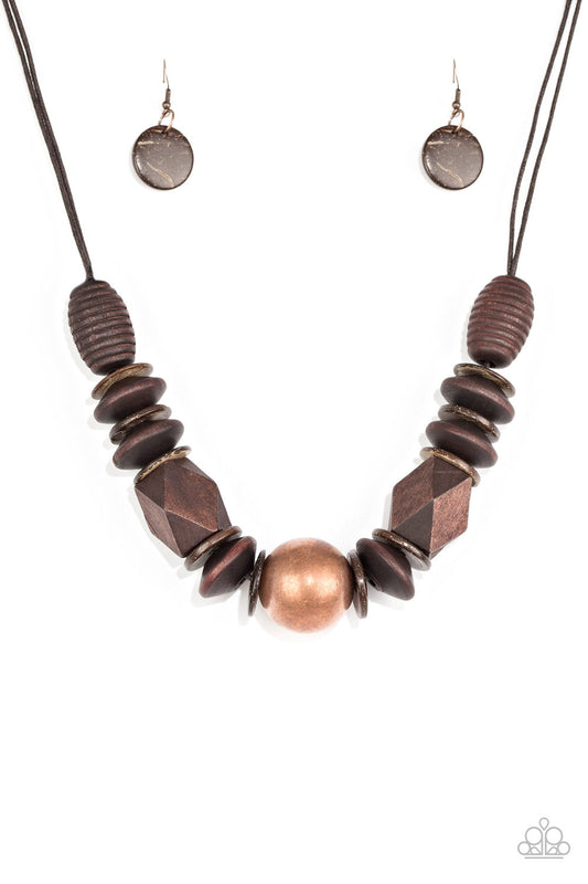 Grand Turks Getaway Copper-Necklace