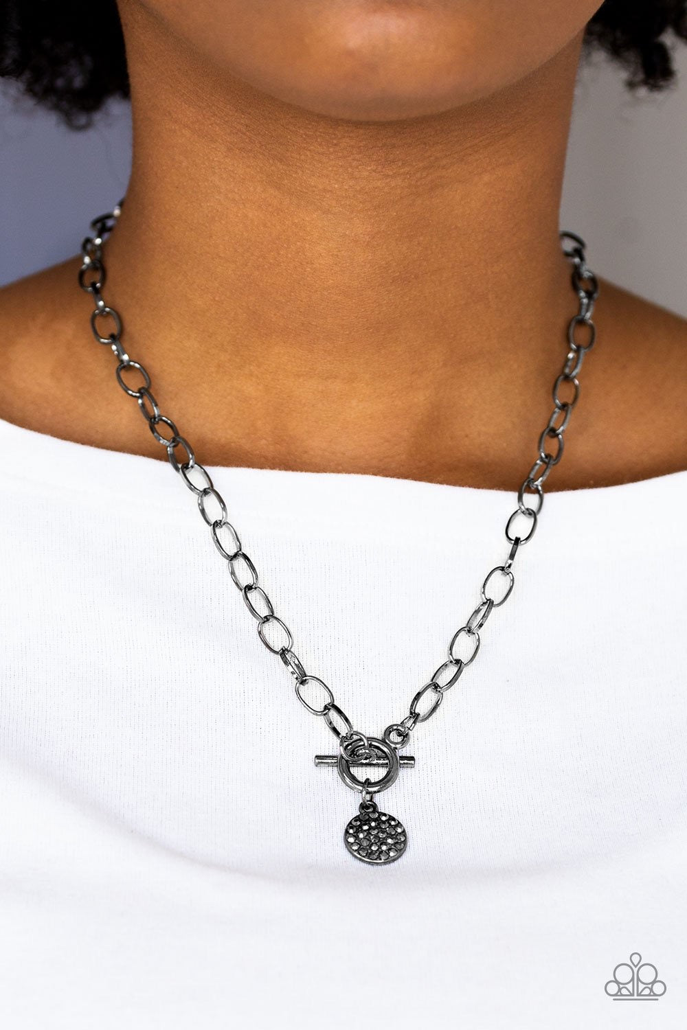 Sorority Sister Black-Necklace