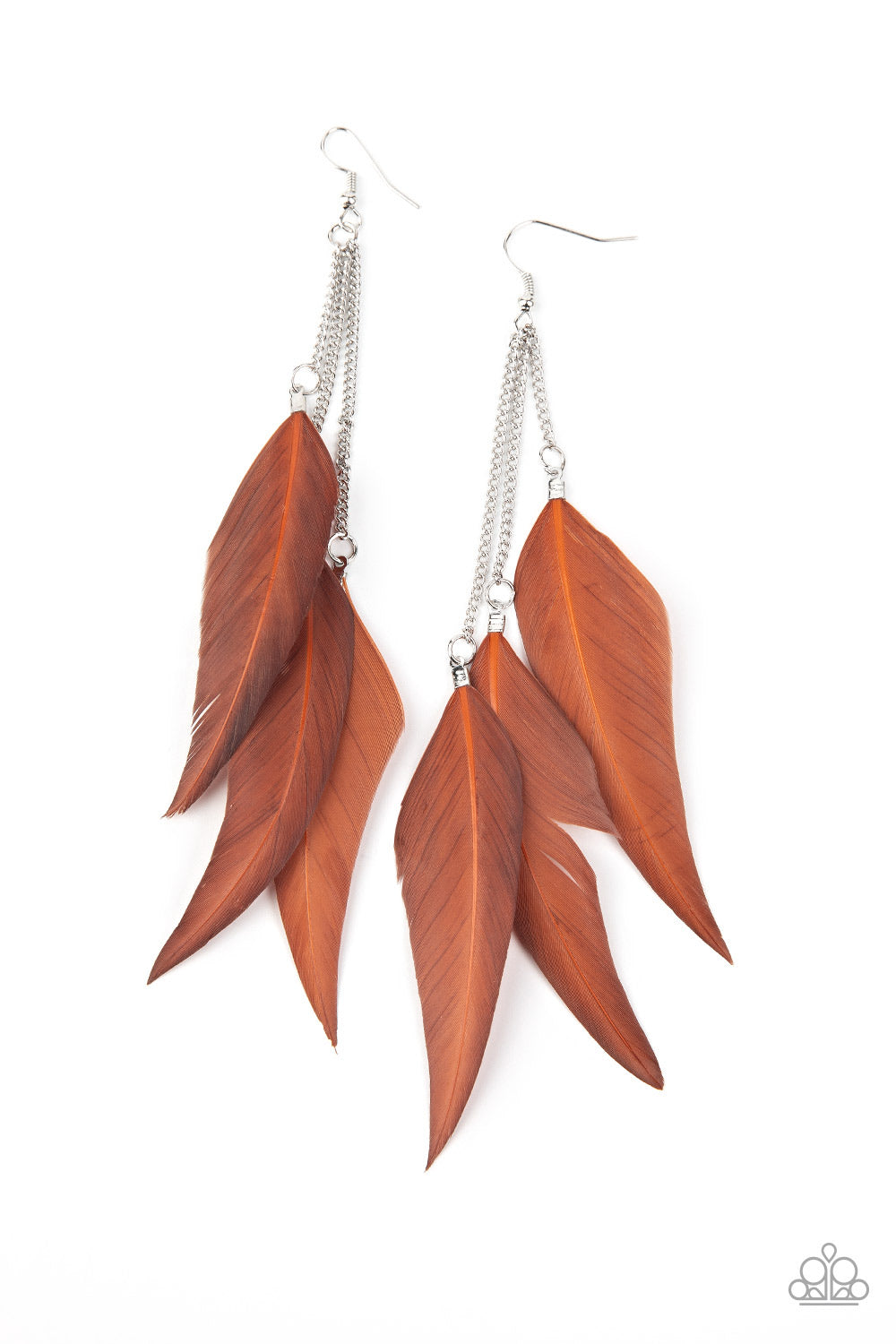 West Side Western Brown-Earrings