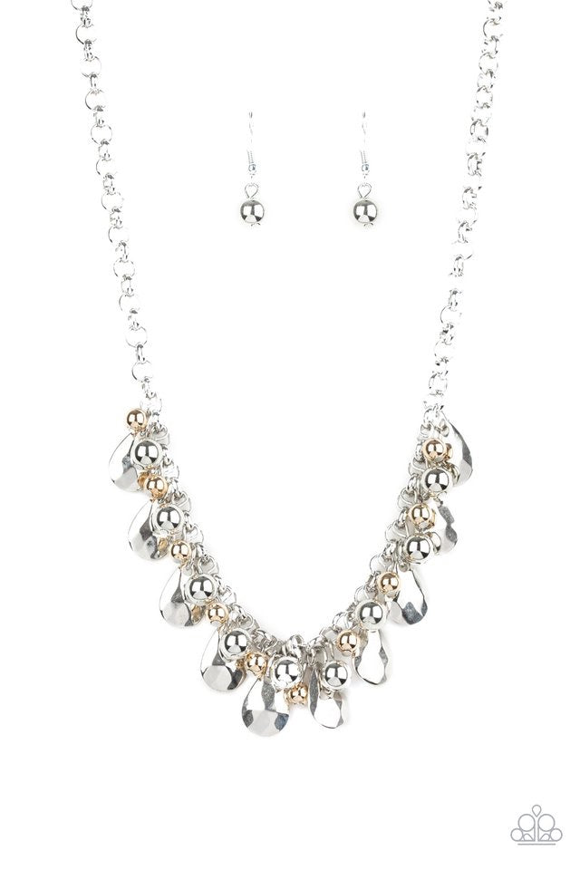 Stage Stunner Silver-Necklace