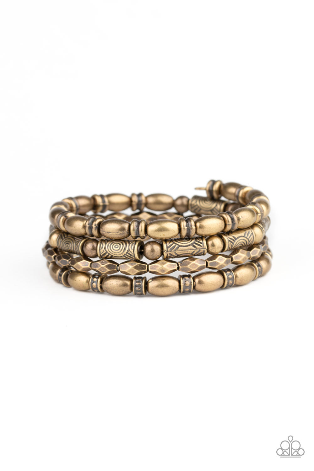 Texture Throwdown Brass Bracelet The Pdazzled Boutique