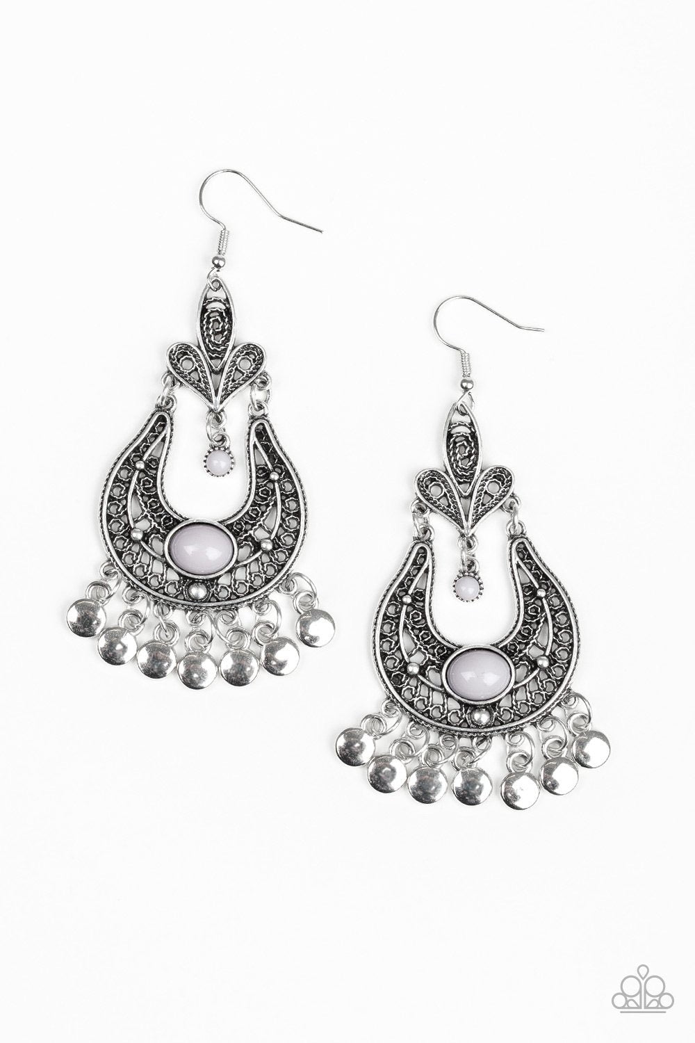 Fiesta Flair Silver-Earrings