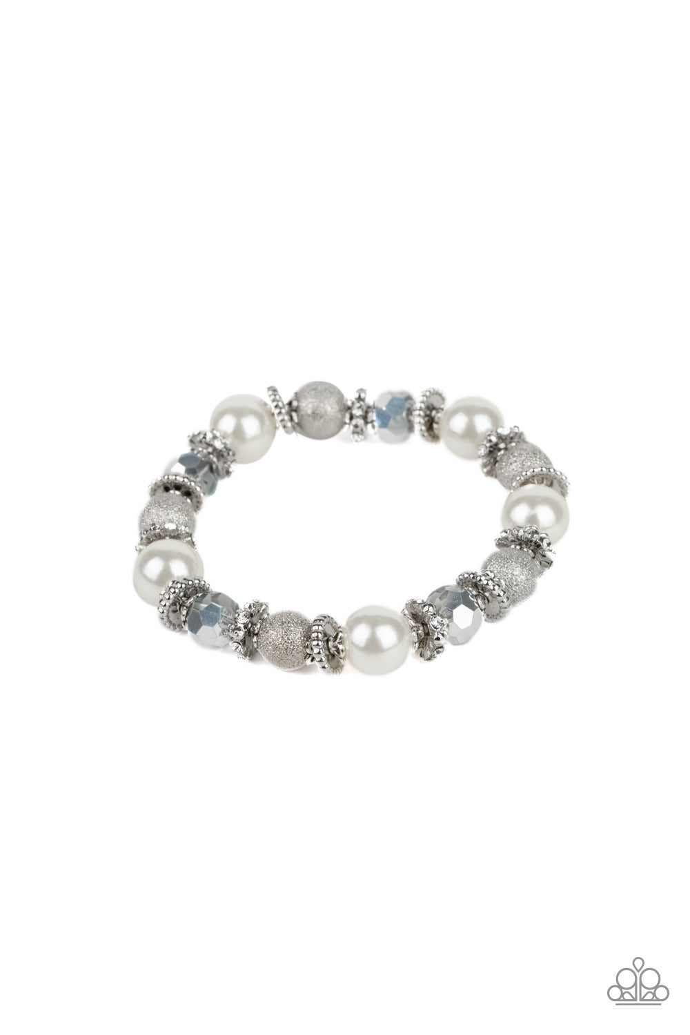 Sparking Conversation White-Bracelet
