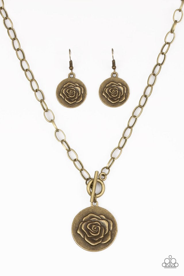 Beautifully Belle Brass-Necklace