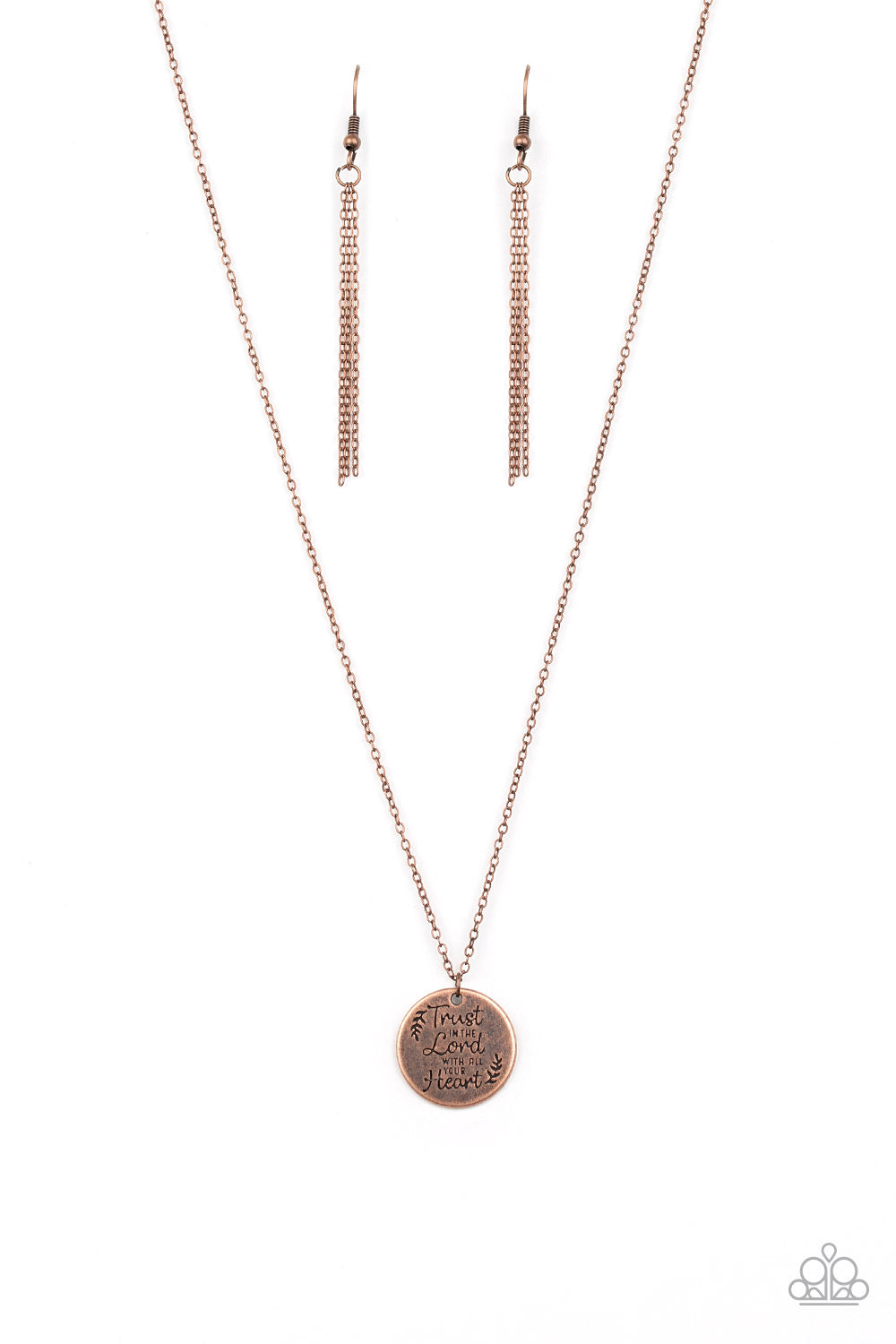 All You Need Is Trust Copper-Necklace
