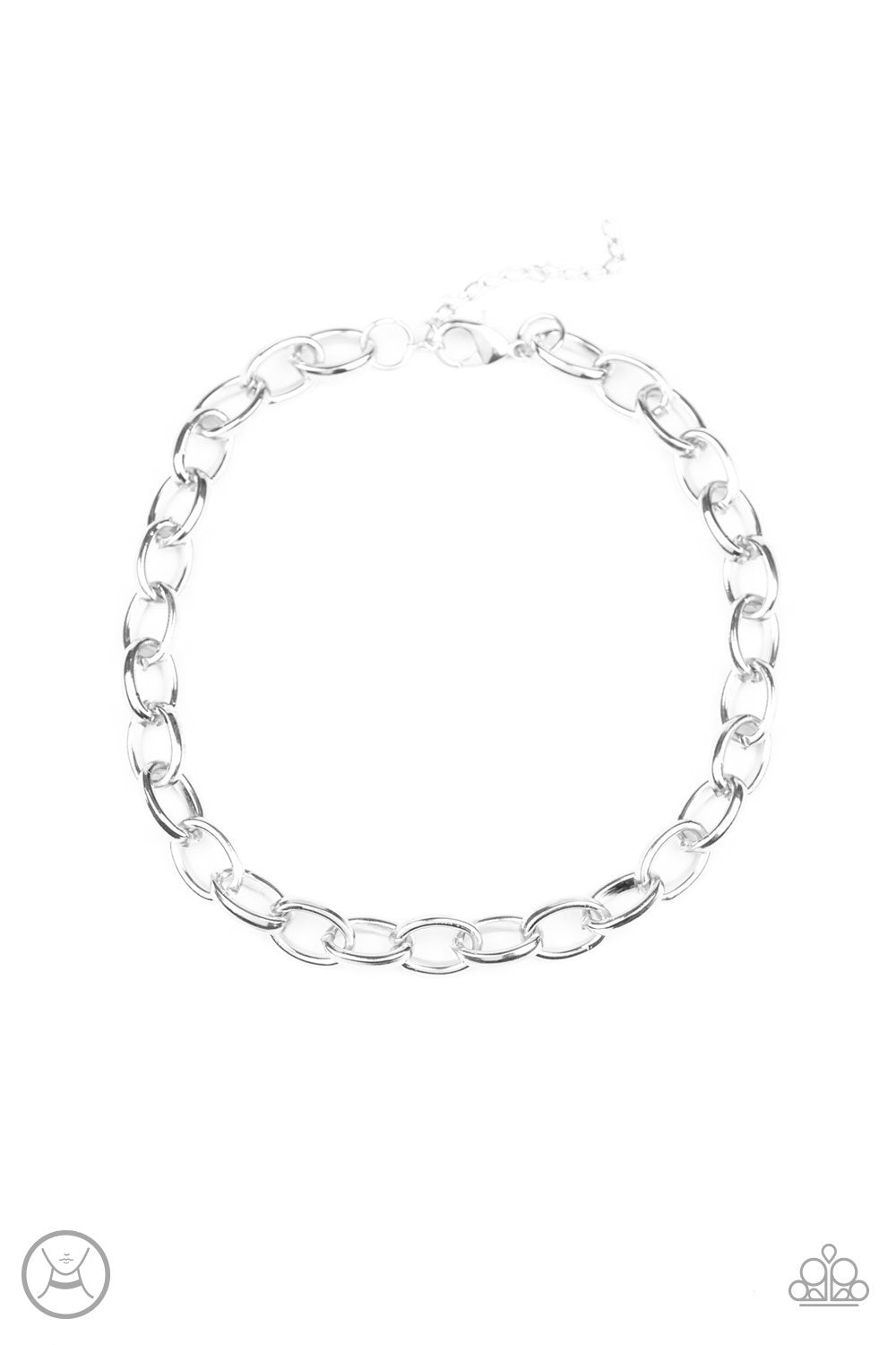 Urban Uplink Silver Choker-Necklace