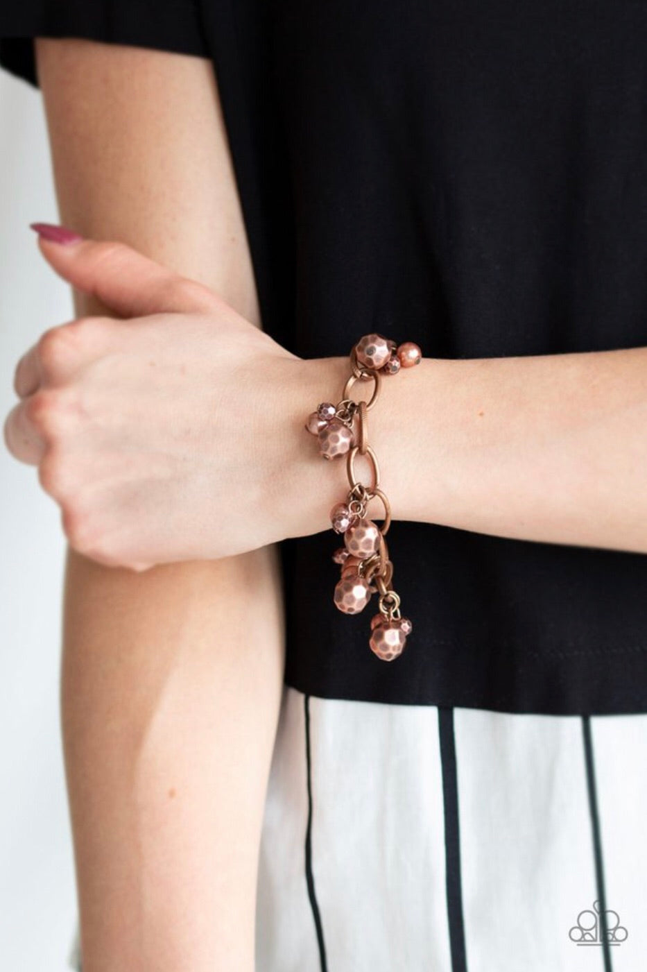 Make Do In Malibu Copper-Bracelet