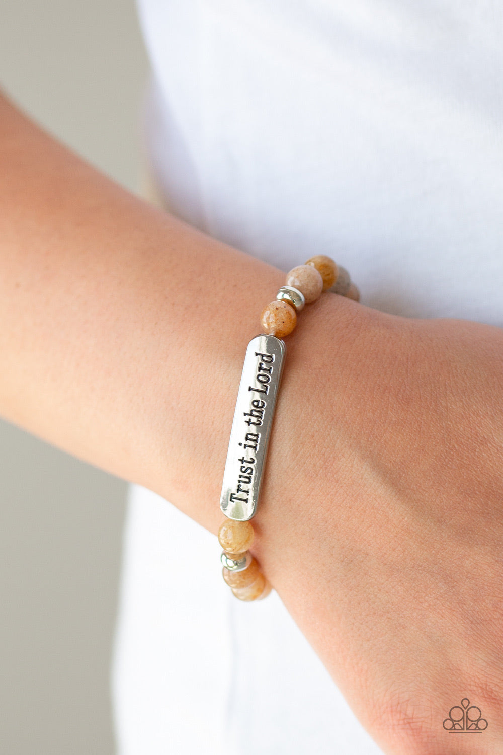 Trust Always Brown-Bracelet