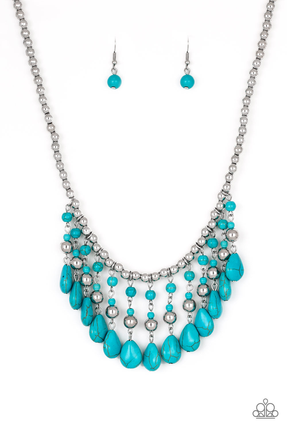 Rural Revival Blue-Necklace