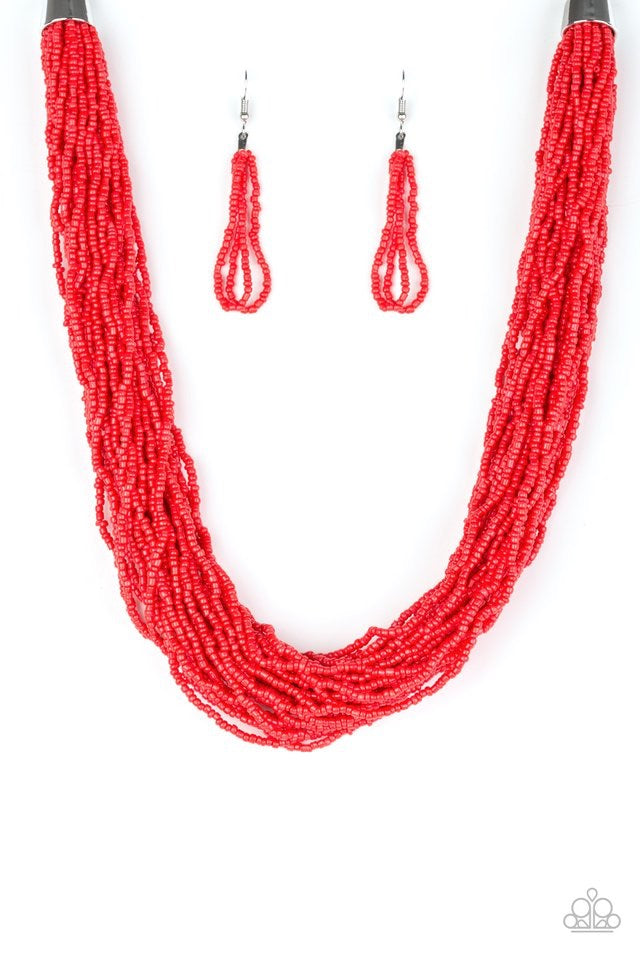 The Show Must CONGO On! Red-Necklace