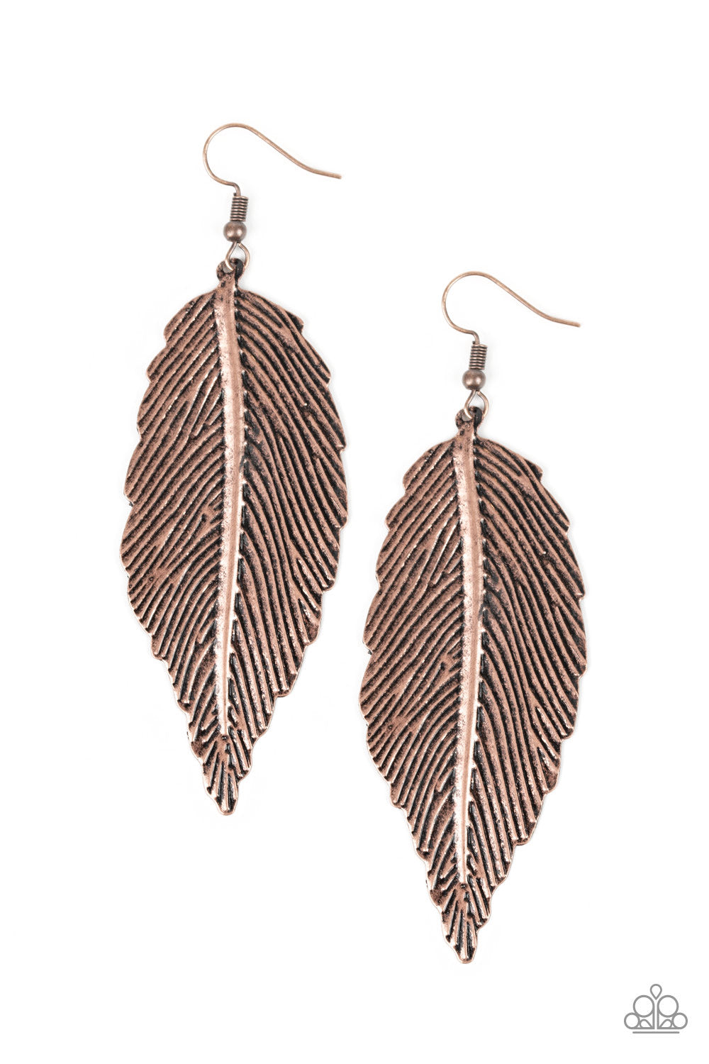 Lookin For A FLIGHT Copper-Earrings