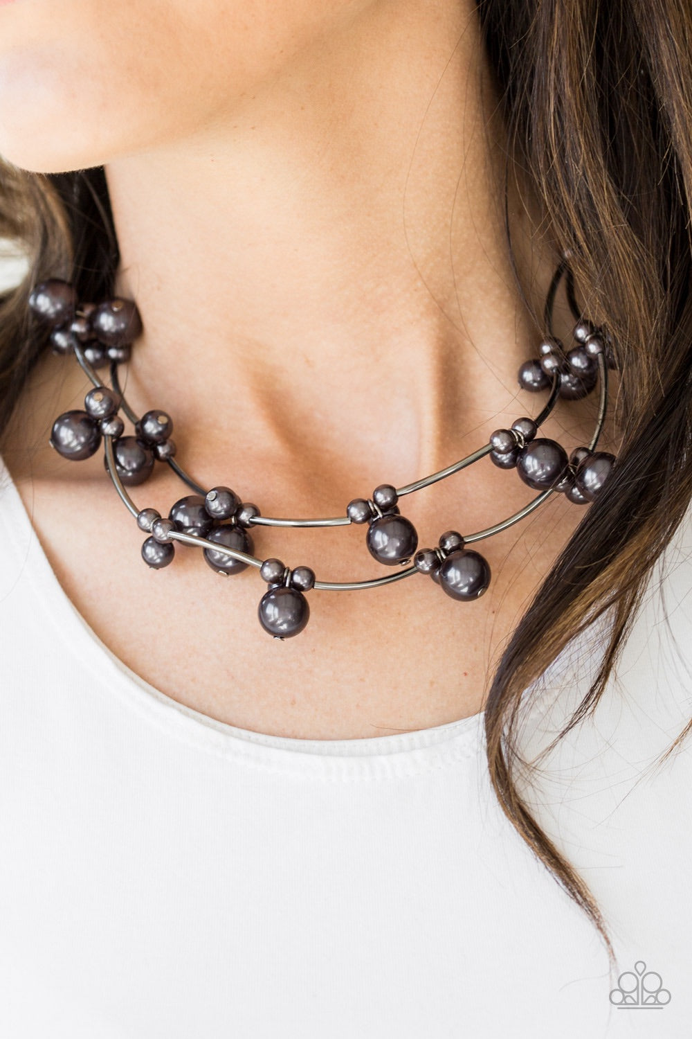 Wedding Belles Black-Necklace