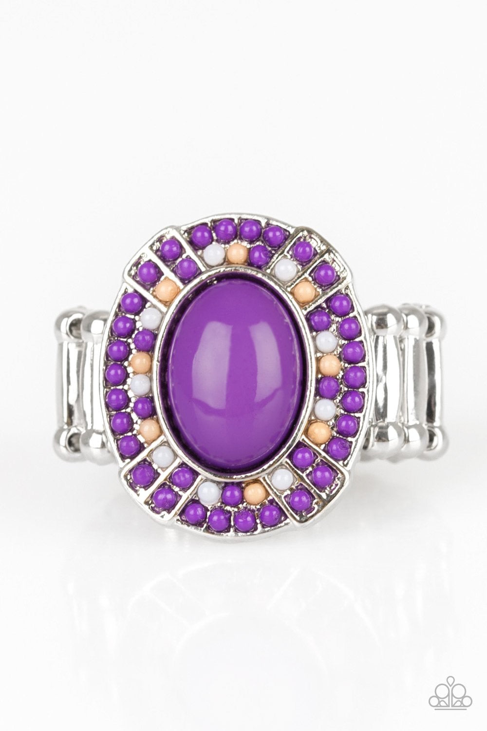 Colorfully Rustic Purple-Ring
