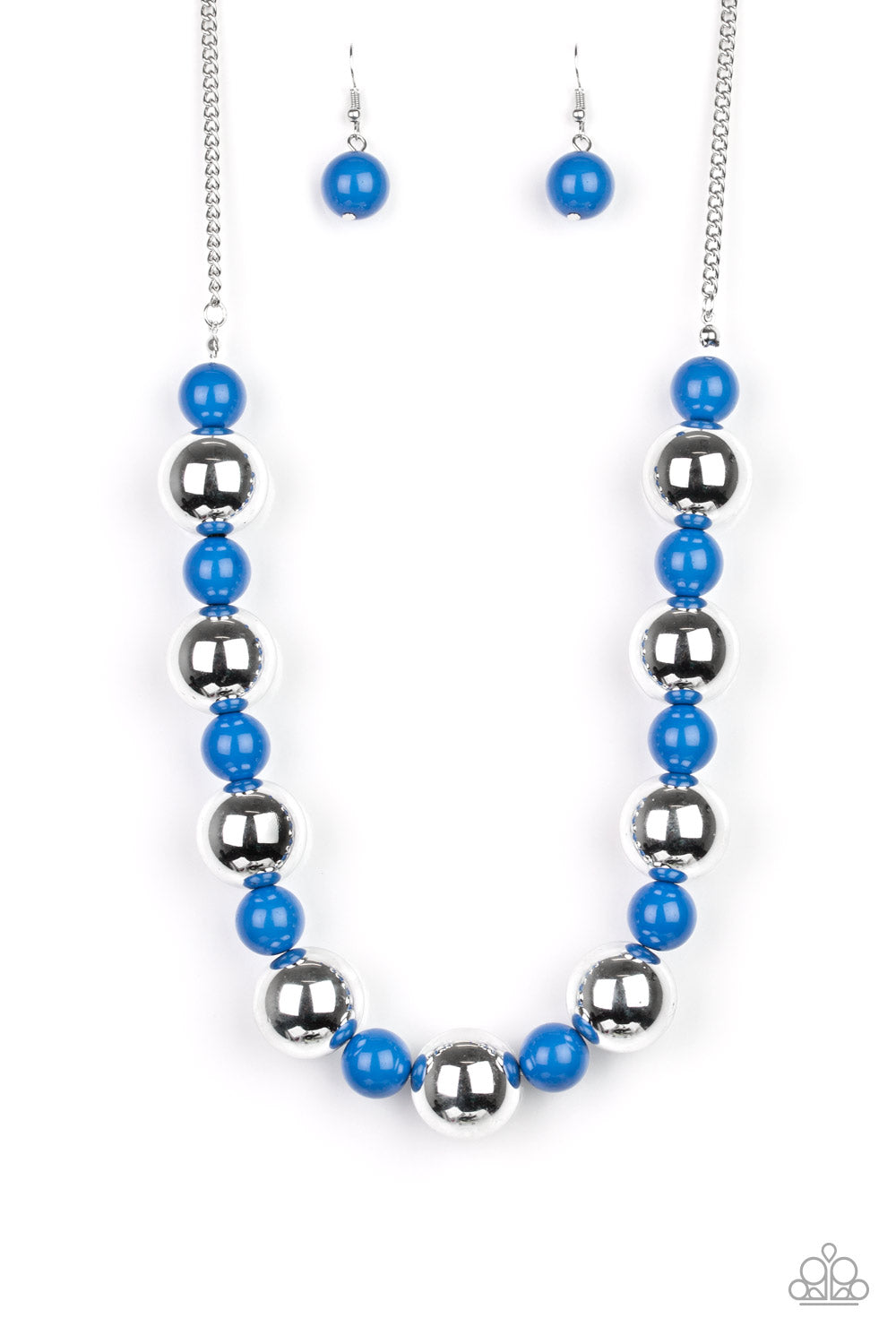 Top Pop Blue-Necklace