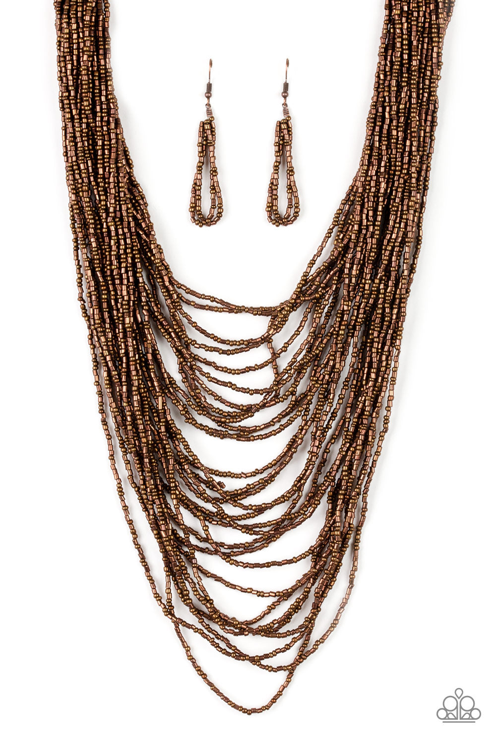 Dauntless Dazzle Copper-Necklace
