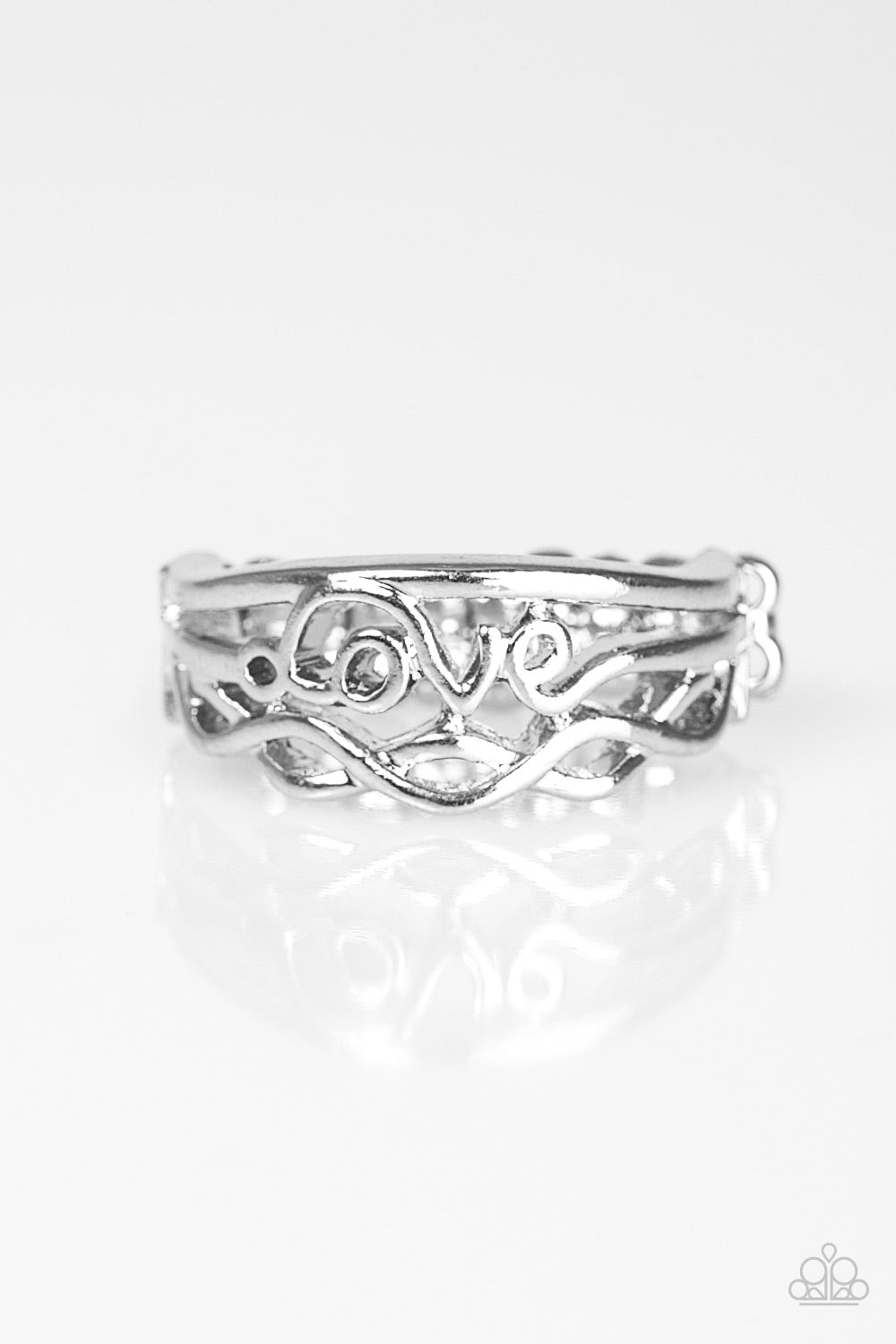 I Believe In Love Silver-Ring