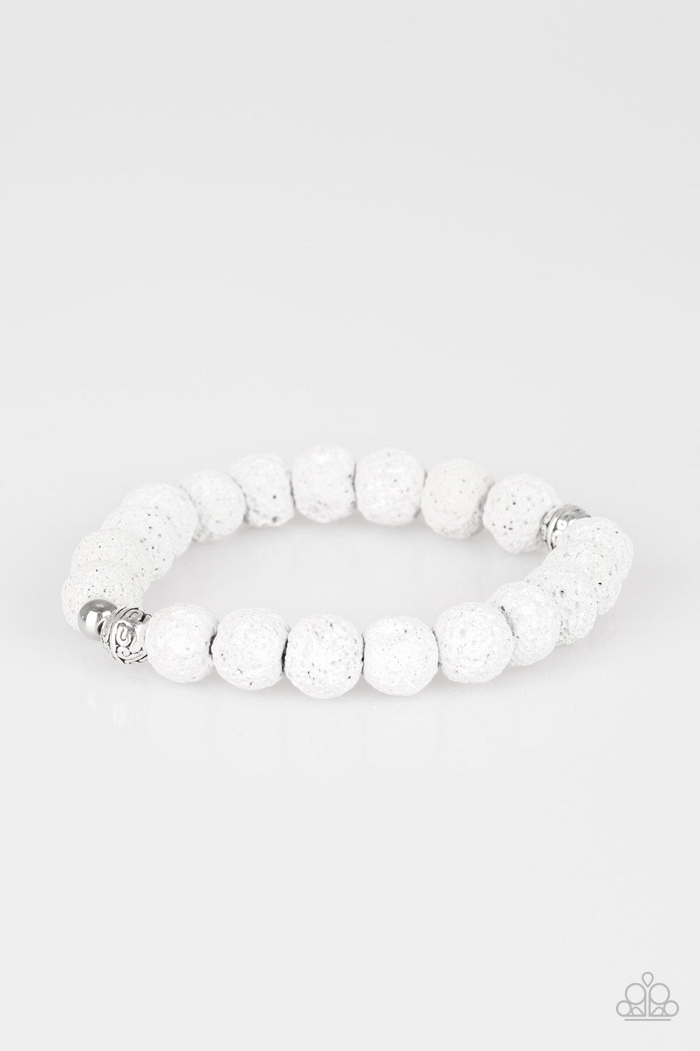 Steady Now White-Urban Bracelet