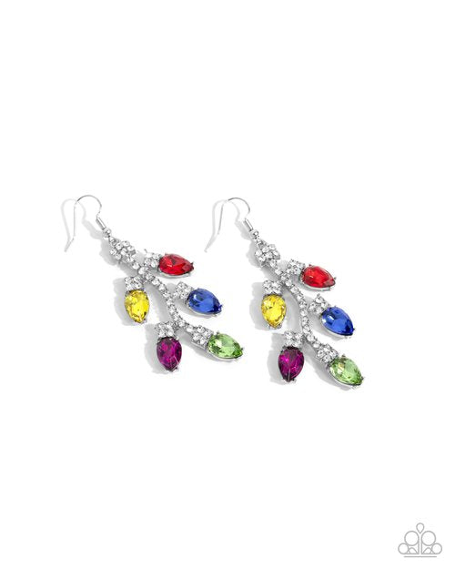 Christmas Lights Multi-Earrings