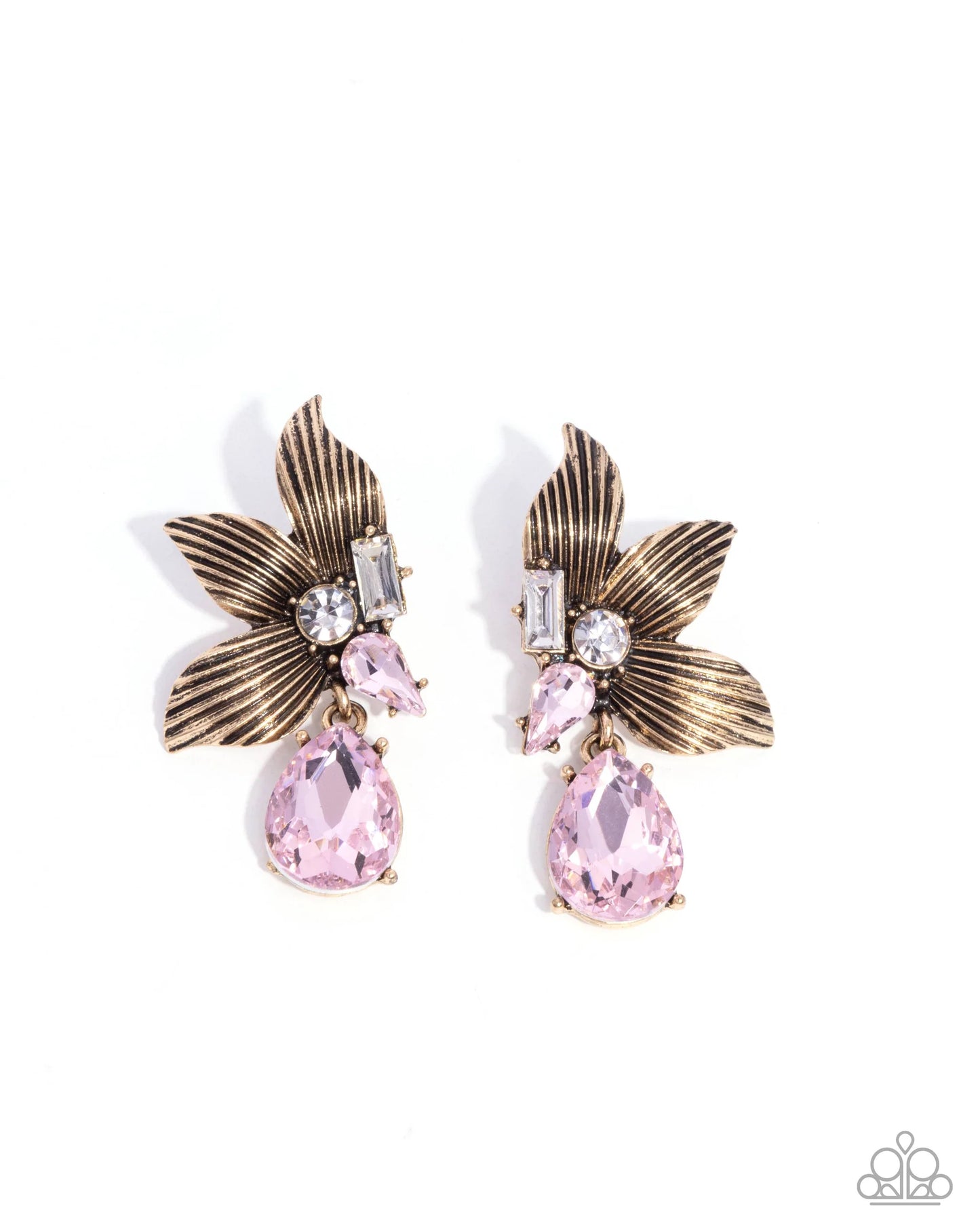 Showstopping Symphony Pink-Earrings