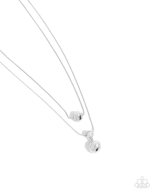 Attractive Austen White-Necklace