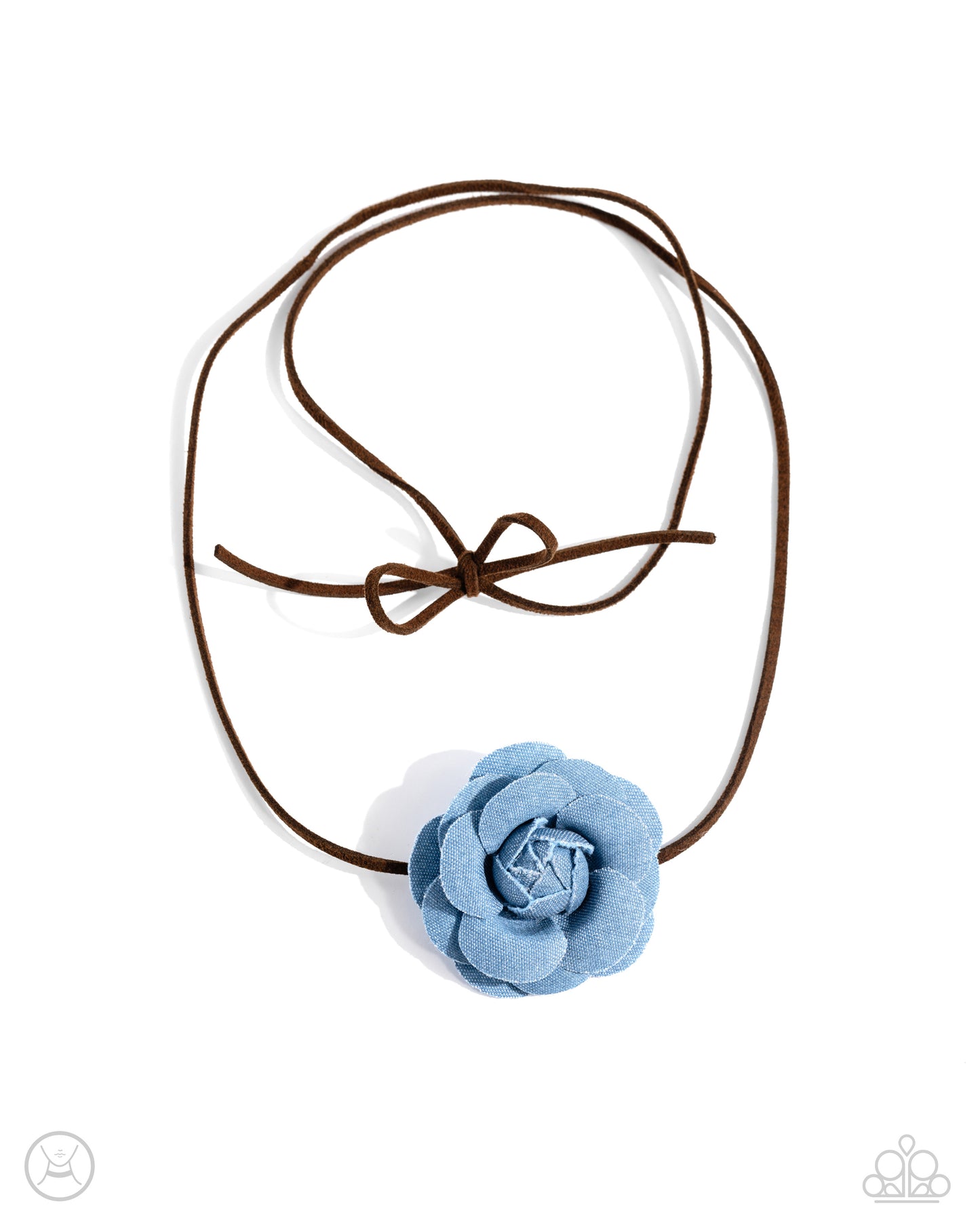 Floral Folktale Brown-Necklace