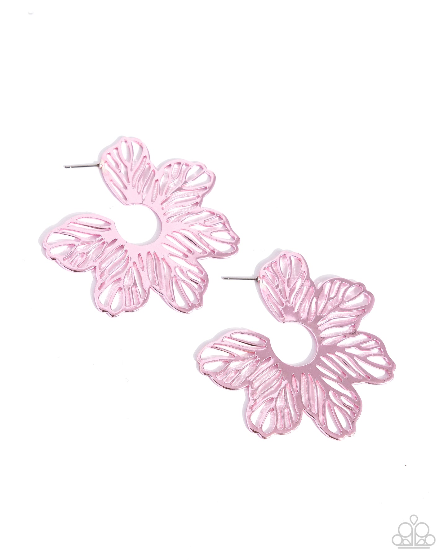 Floral Fame Pink-Earrings