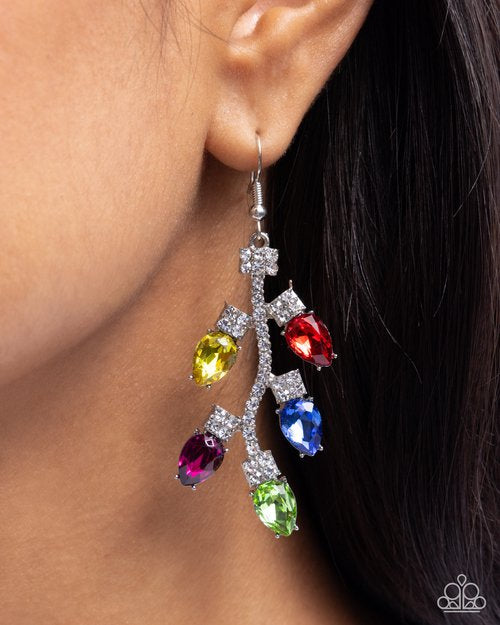 Christmas Lights Multi-Earrings