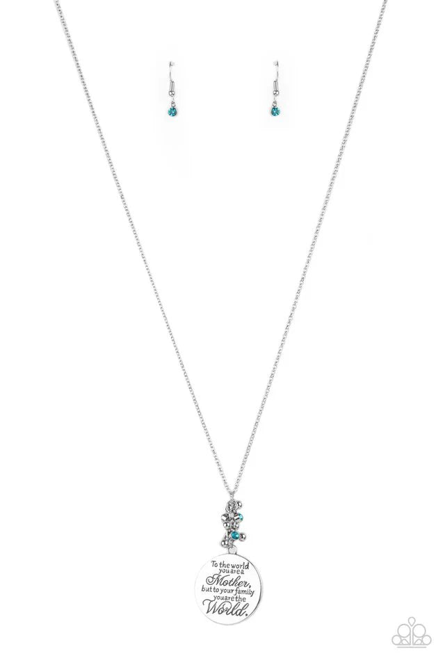 Maternal Blessings Blue-Necklace