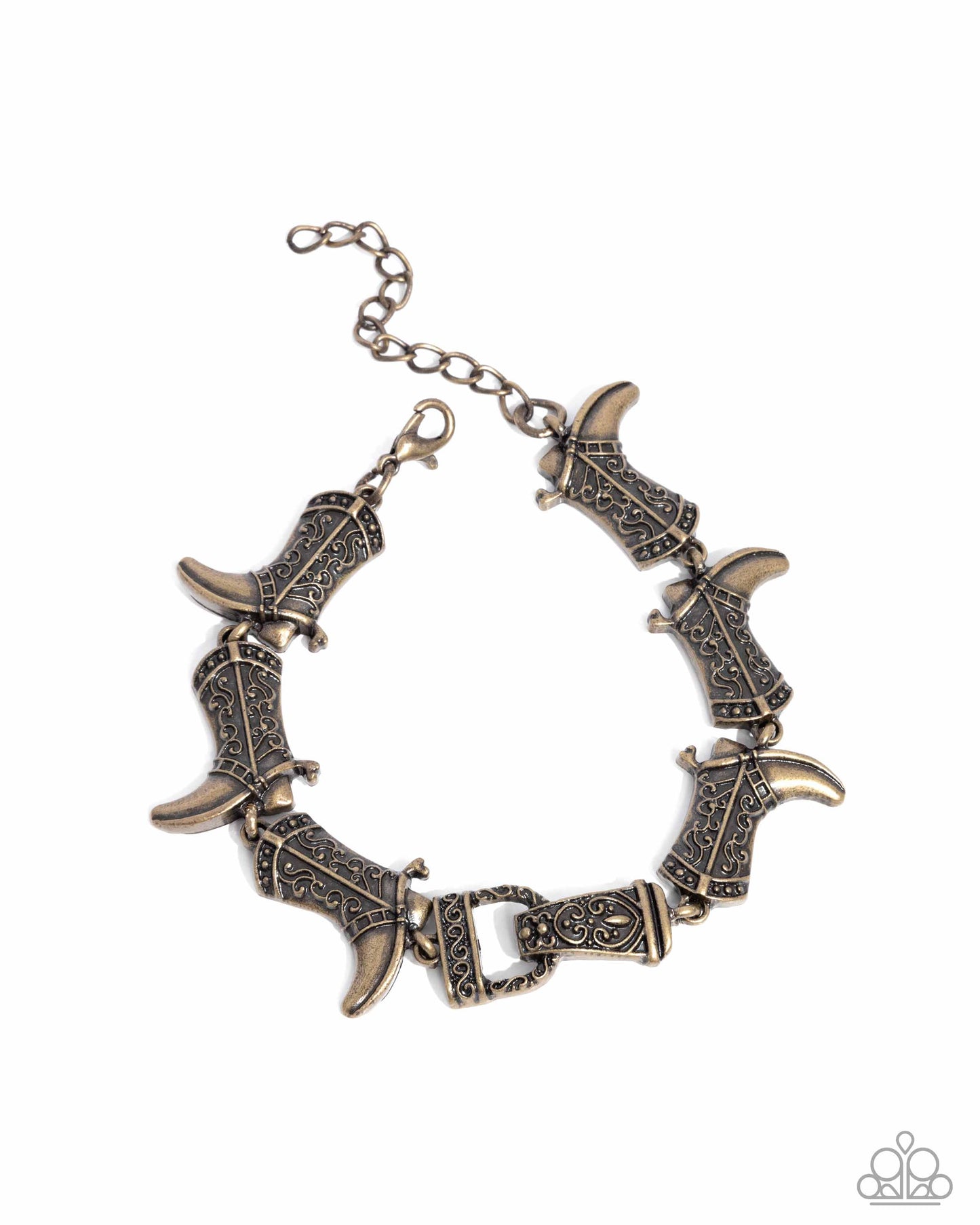 Candid Cowboy Brass-Bracelet