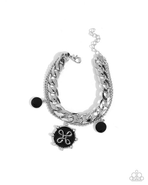 Preppy Present Black-Bracelet