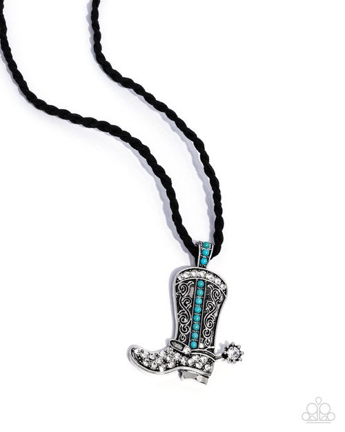 Stony Spur Blue-Necklace