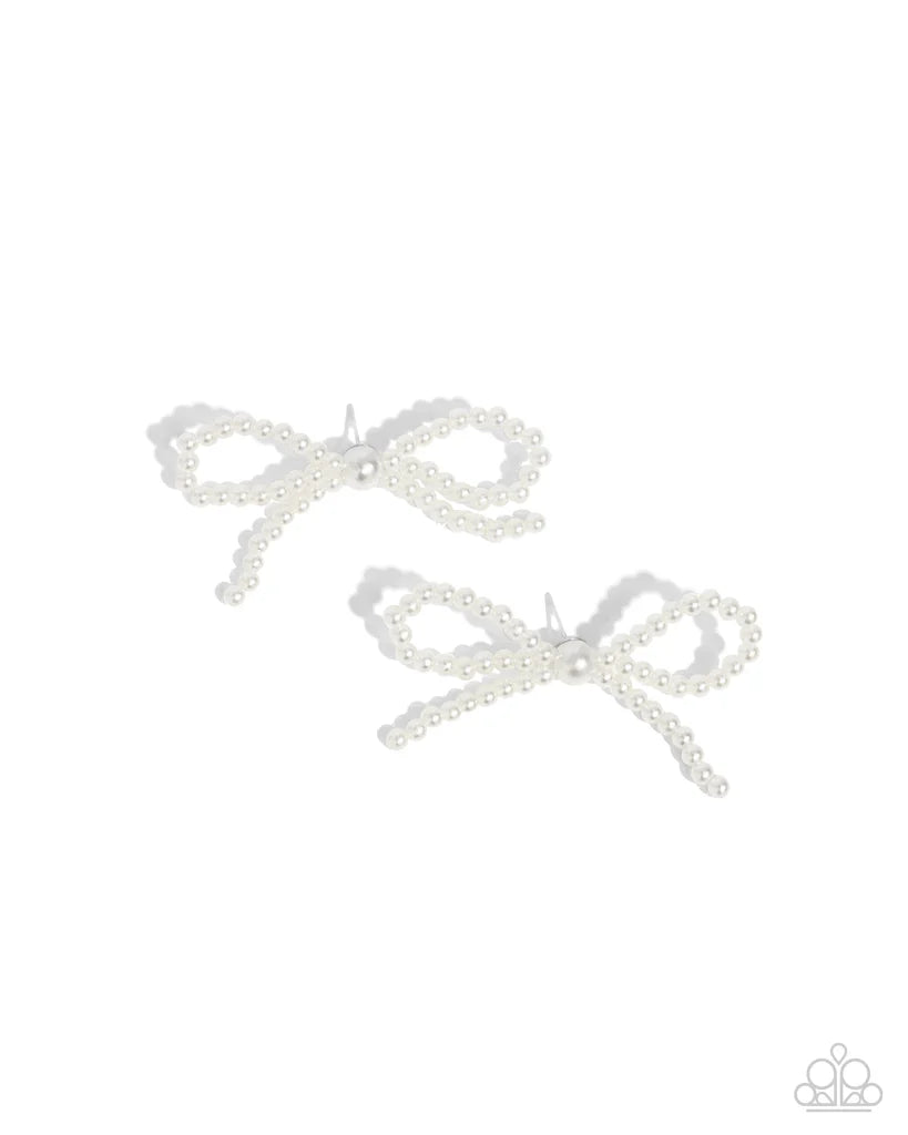 Better Ballerina White-Earrings