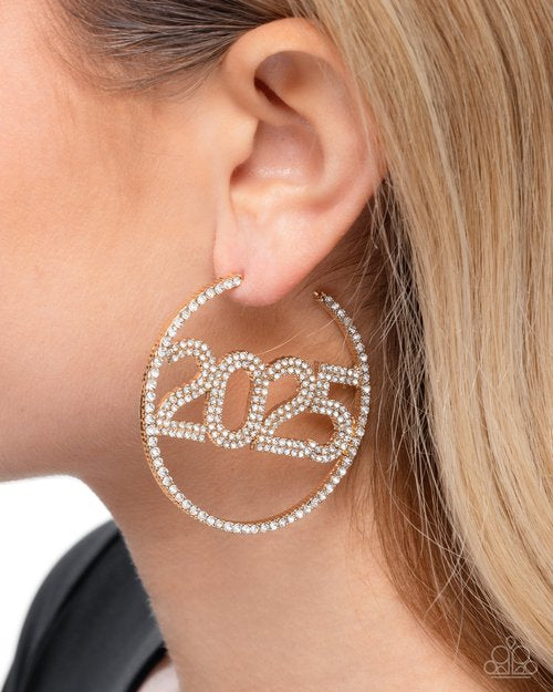 This Is Gonna Be My Year Gold-Earrings